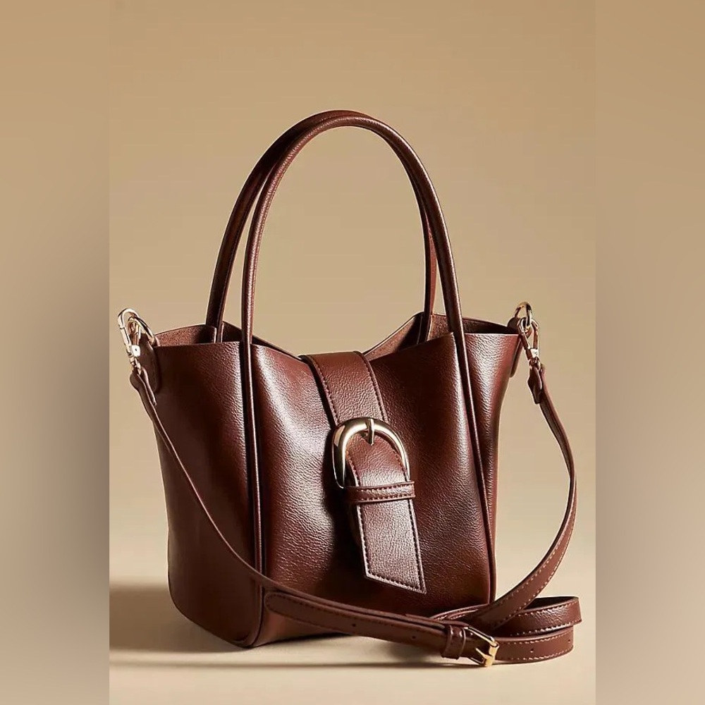 Anthropologie Hollace Tote: Buckle Mini Edition